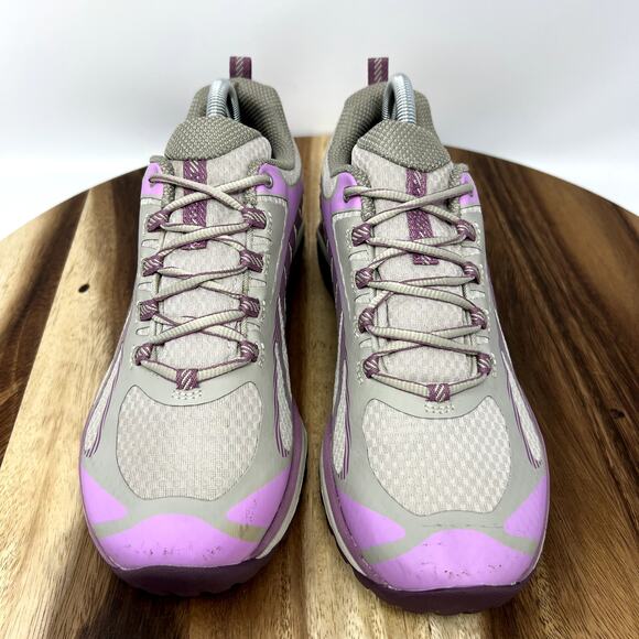 Merrell Women's 9.5 Siren Edge 3 Hiking Walking Waterproof Shoes Fondant Silver - Picture 3 of 9